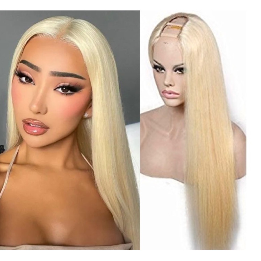 Extensii Front Lace (Semiperuca) DeLuxe Blond Deschis